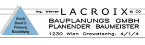 Ing. Werner LACROIX & Co. Bauplanungs-Gesellschaft m.b.H. (25026) Logo Ing. Werner LACROIX & Co. Bauplanungs-Gesellschaft m.b.H.