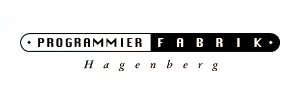 Logo PROGRAMMIERFABRIK GmbH
