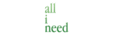 Logo all i need beverage GmbH